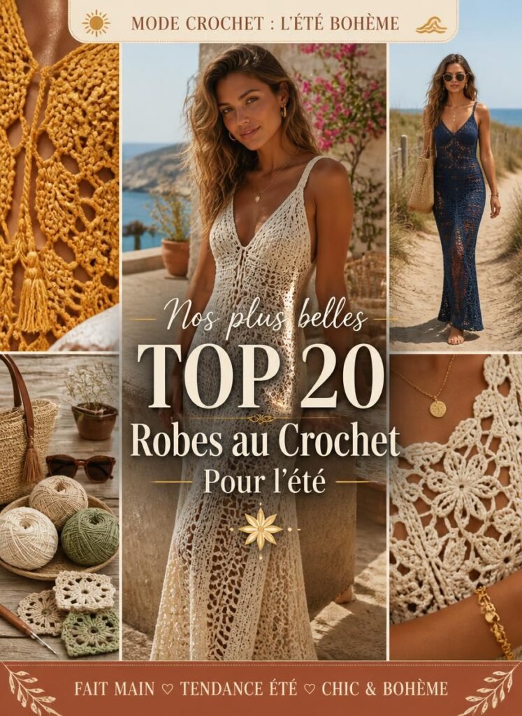 Top 20 des plus belles robes au crochet